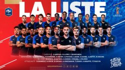 Les joueurs de l&#39;équipe de France - JPEG - 251.5 ko