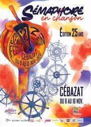 Affiche festival "Sémaphore en chanson" - JPEG - 167.1 ko