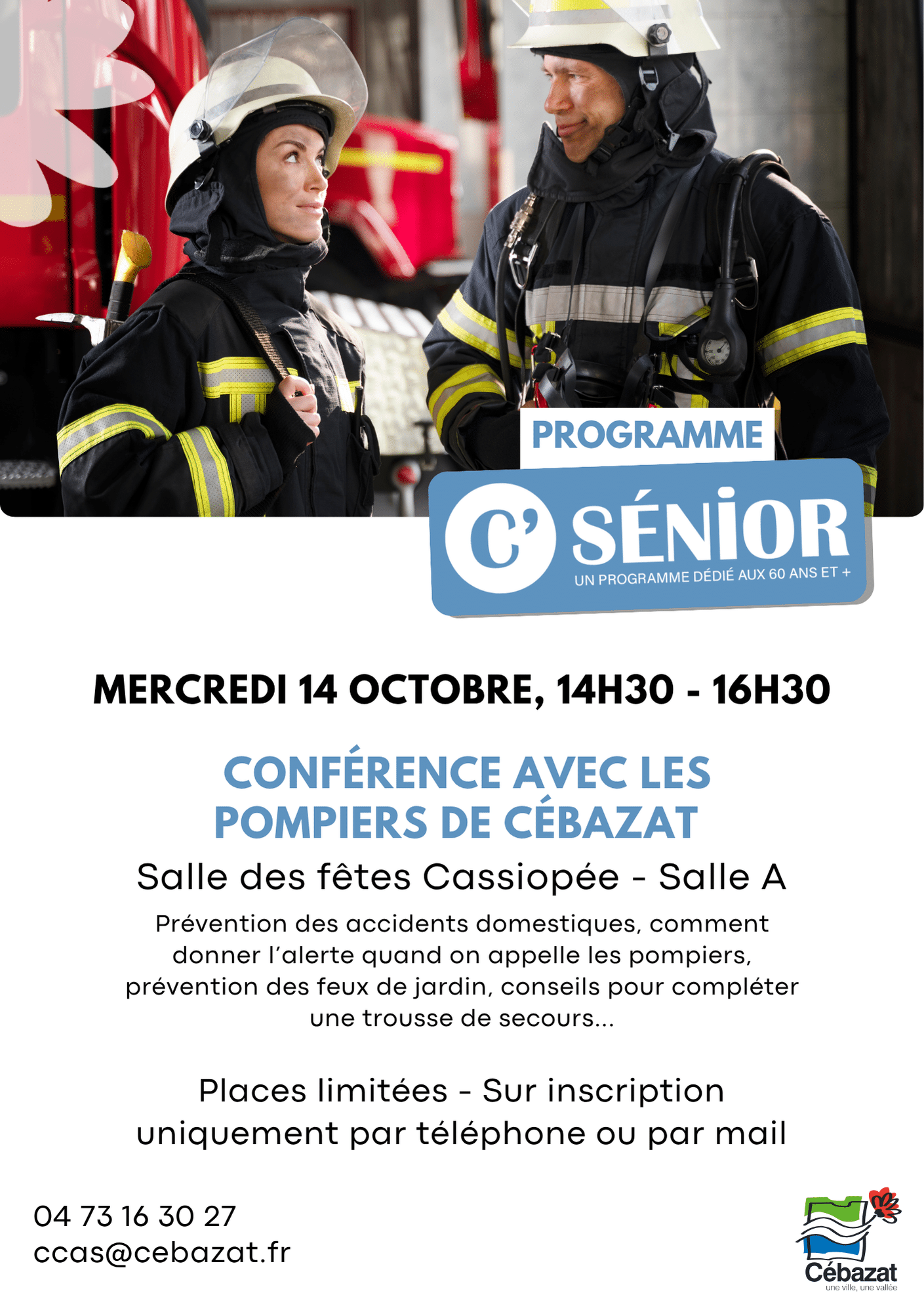 C senior Automne Hiver 2026 conf pompiers