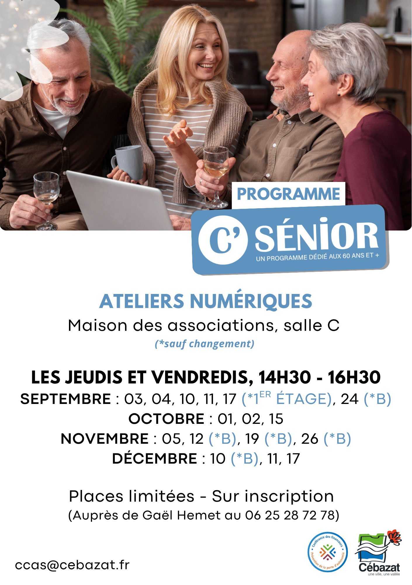 C senior Automne Hiver 2026 Ateliers numeriques